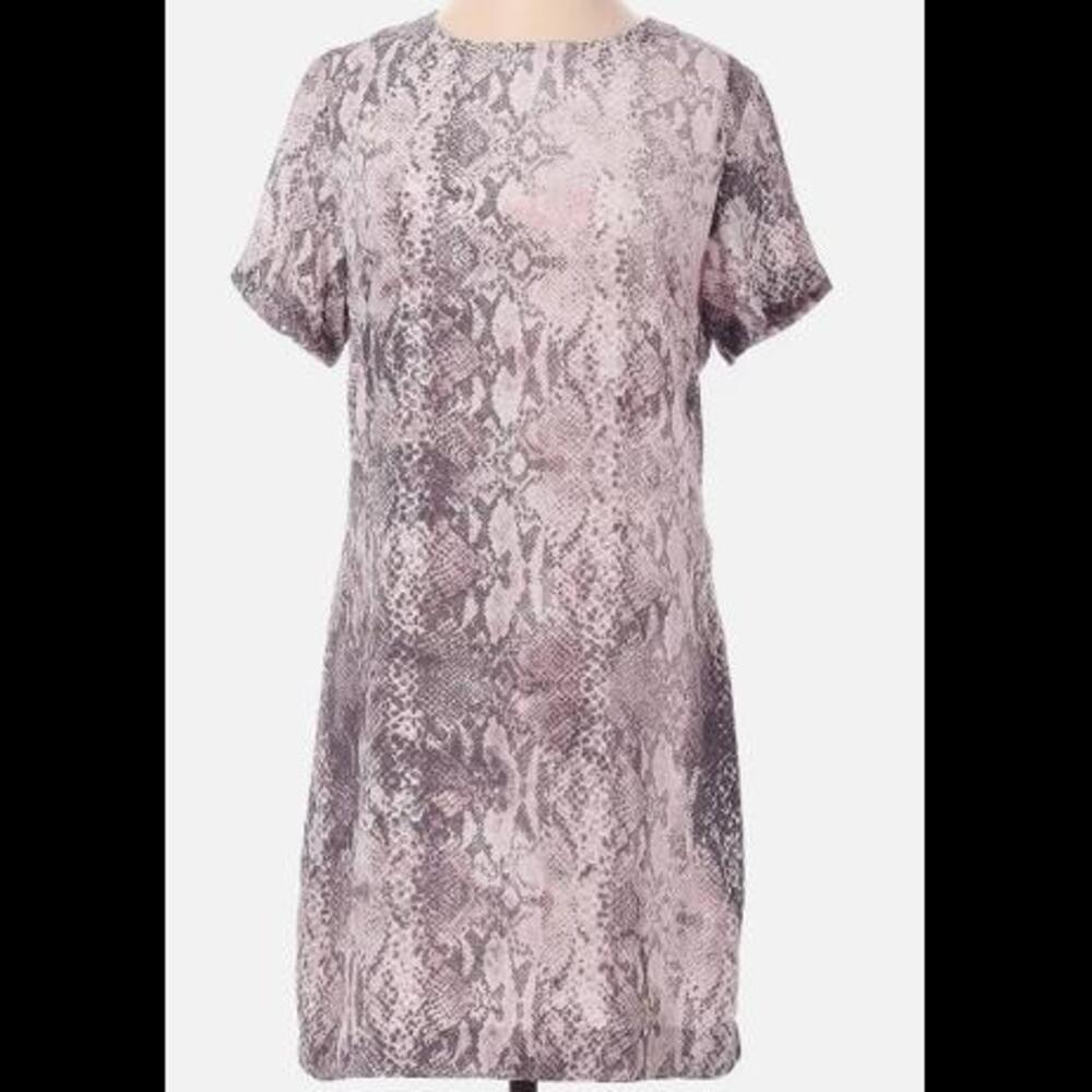 (27) NWT Olivaceous Snake Pattern Dress, M